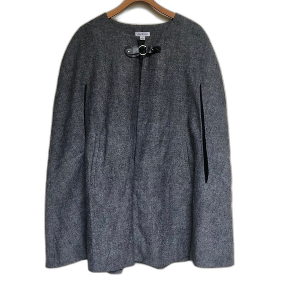 Joan Rivers Grey Classy Cape Size Medium Winter Office School Minimalist